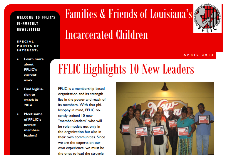 FFLIC April 2014 Newsletter